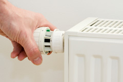 Llangain central heating installation costs